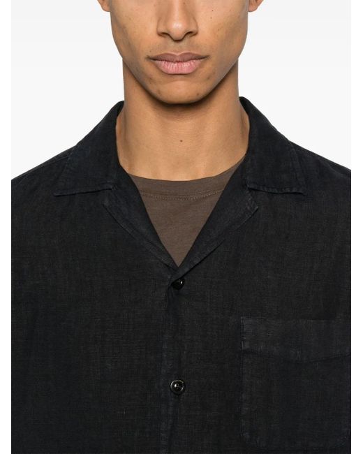 Boglioli Black Shirt With Pocket for men