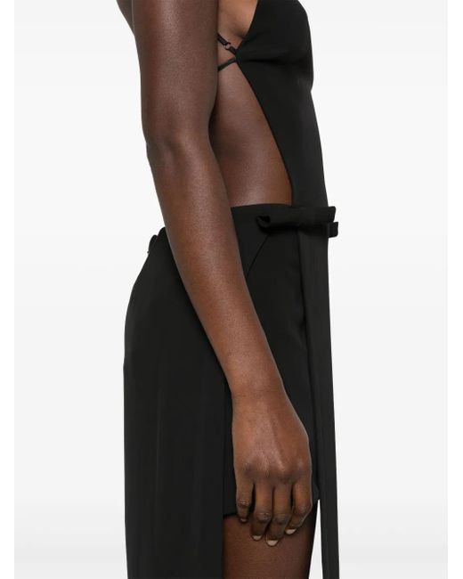 retroféte Black Rayzel Mini Dress