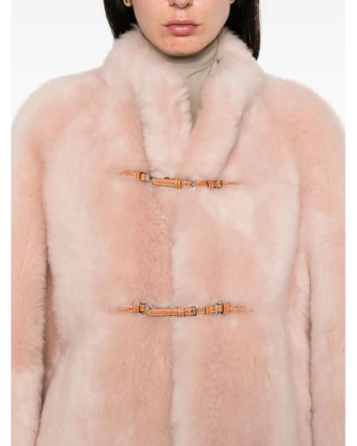 Ermanno Scervino Pink Toggle-Fastening Jacket