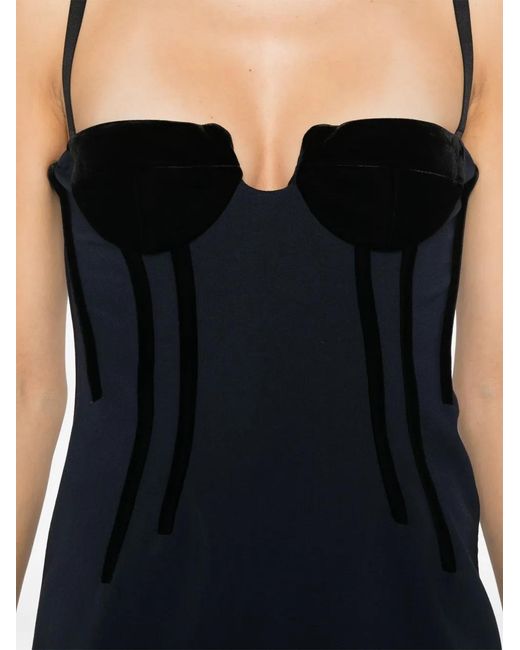 Sportmax Blue Anemone Dress
