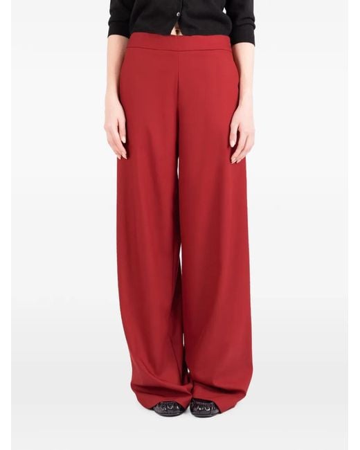 Societe Anonyme Red Josephine Wide-Leg Trousers