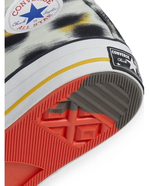 KENZO White X Converse Chuck 70 High-Top Sneakers