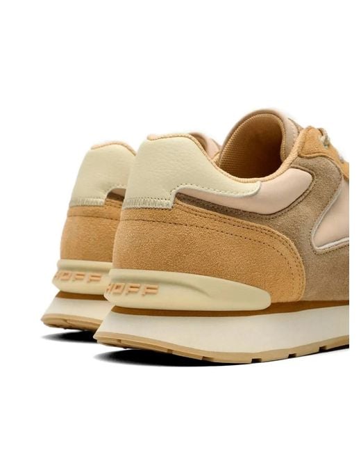 HOFF Natural City Panelled Suede Sneakers