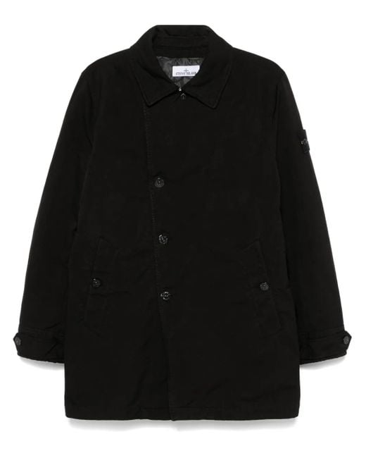 Stone Island Black David-Tc Jacket for men