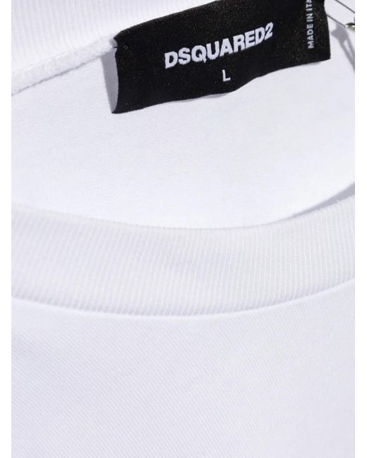 DSquared² White T-Shirts And Polos for men