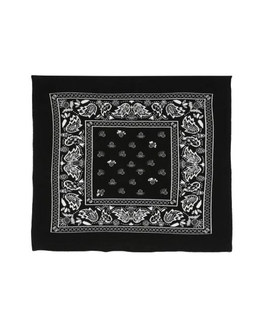 Sciarpa Con Stampa di Barrie in Black
