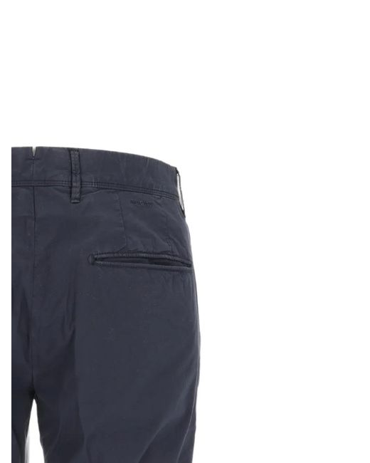 Incotex Blue Belt Loops Chinos for men