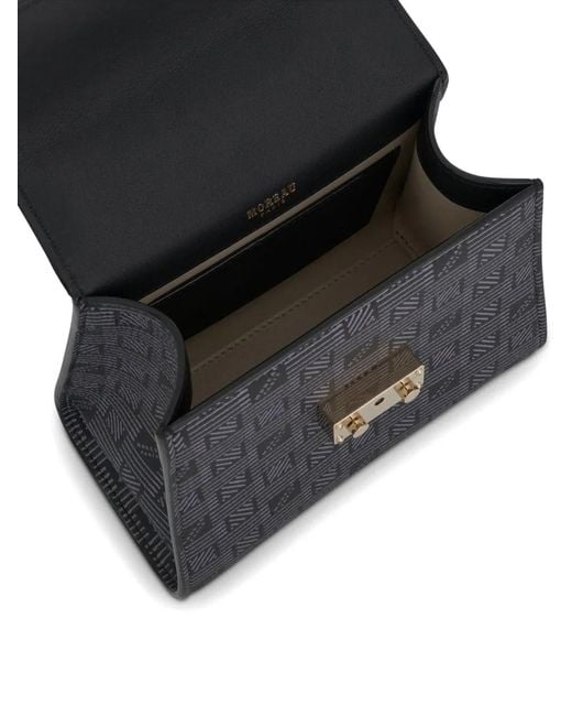 Moreau Black Bb Mune Monogram-Pattern Mini Bag