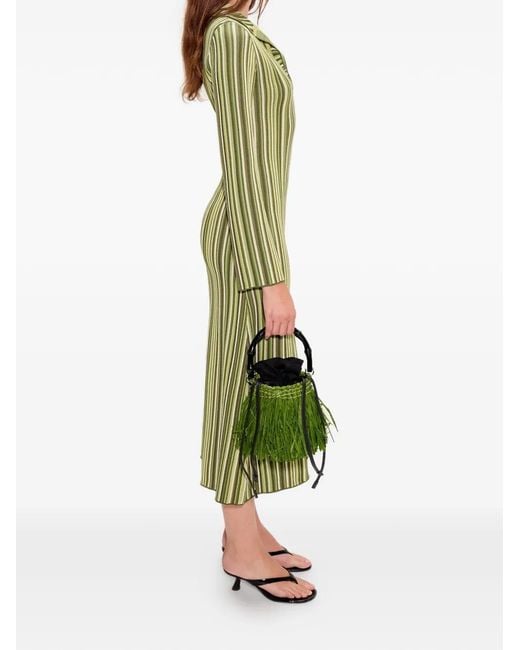 slim fit dress slacks Loch Poplin Maxi Dress in Gummy by Simon Miller – TheCleverDresser