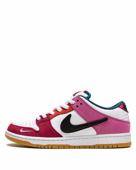 Nike Blue X Parra Dunk Sb Low Pro Qs "Friends & Family" Sneakers