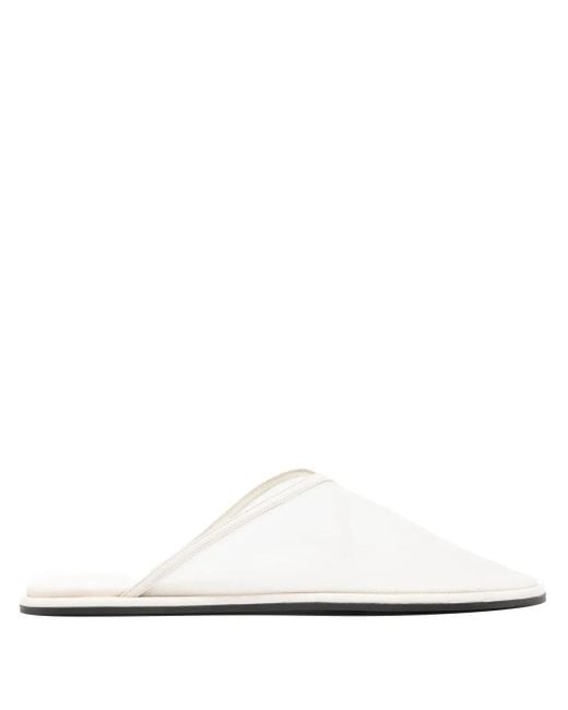 Neous White Atik Mesh Mules
