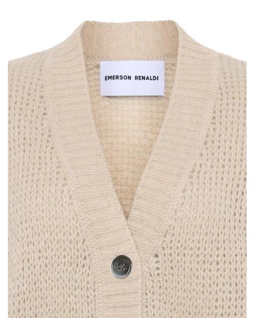EMERSON RENALDI White Button Cardigan