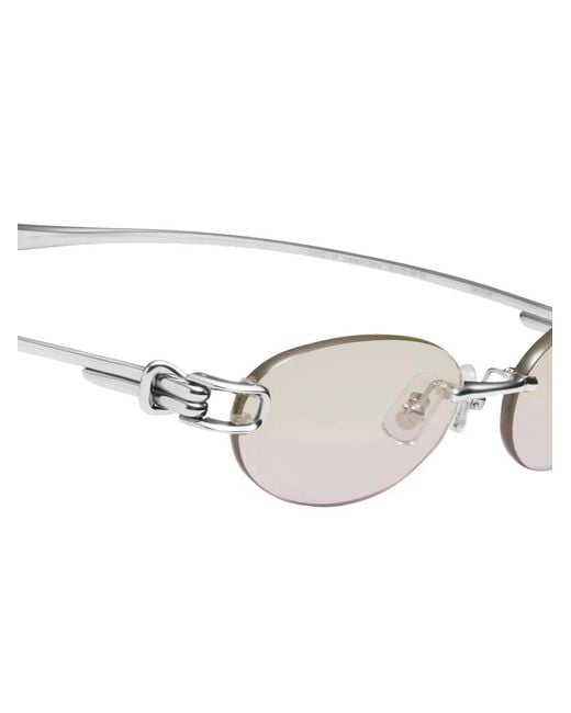 Gentle Monster White Musubi 02 (Brg) Sunglasses