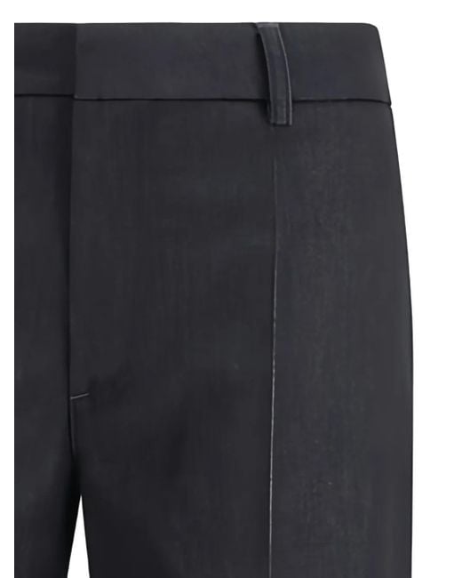 DARKPARK Blue Poppy Belt-Loops Pants