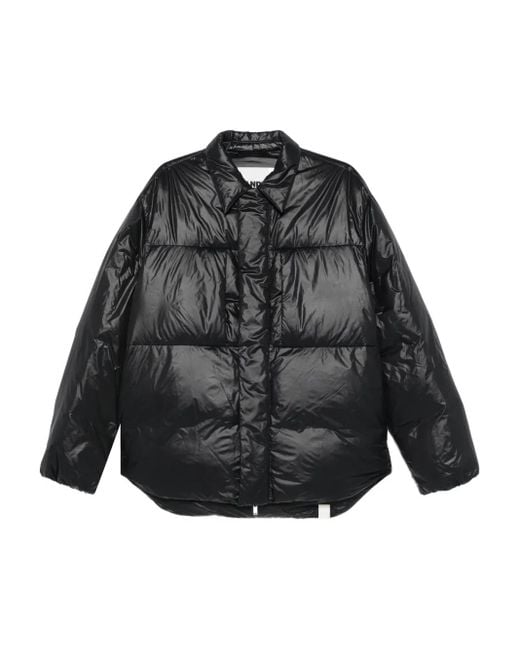 Jil Sander Black Quilted Jacket for men