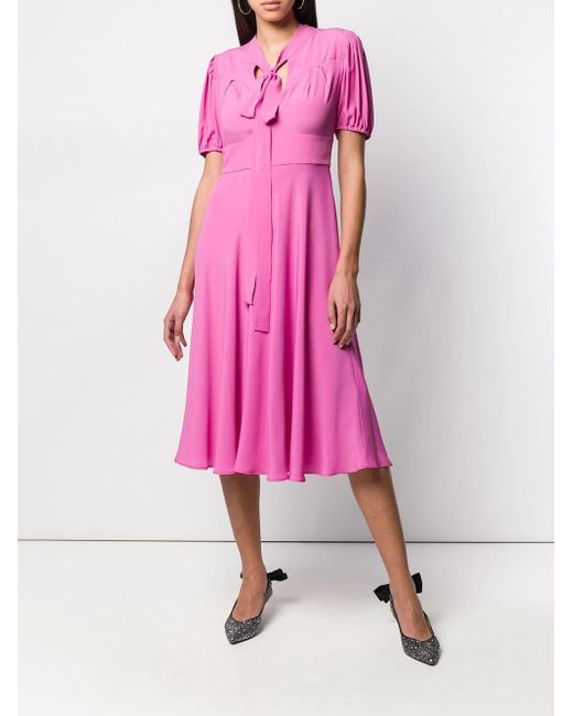 empire line tea dress