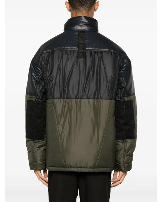 Junya Watanabe Black Nylon Short Down Jacket for men