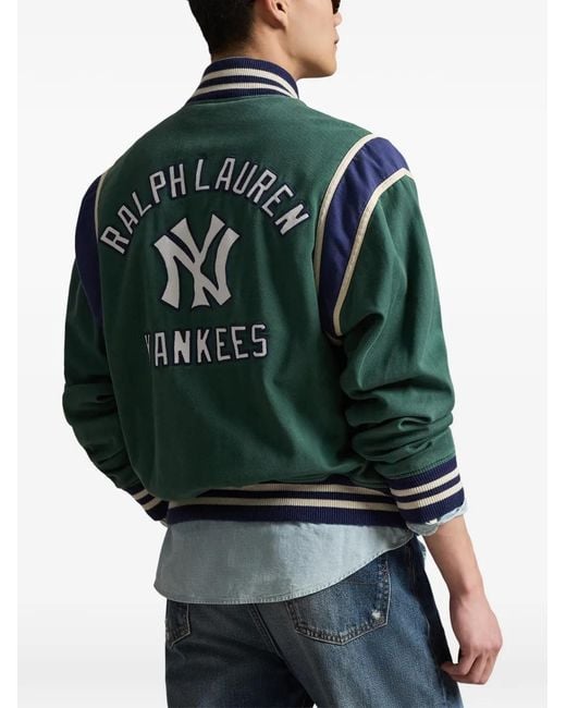 Polo Ralph Lauren Green Long-Sleeve Button-Fastening Jacket for men