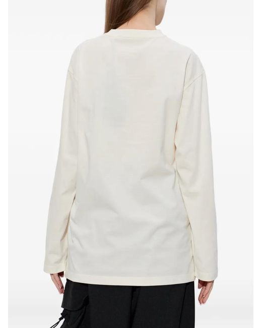 Y-3 White U Ls Tee