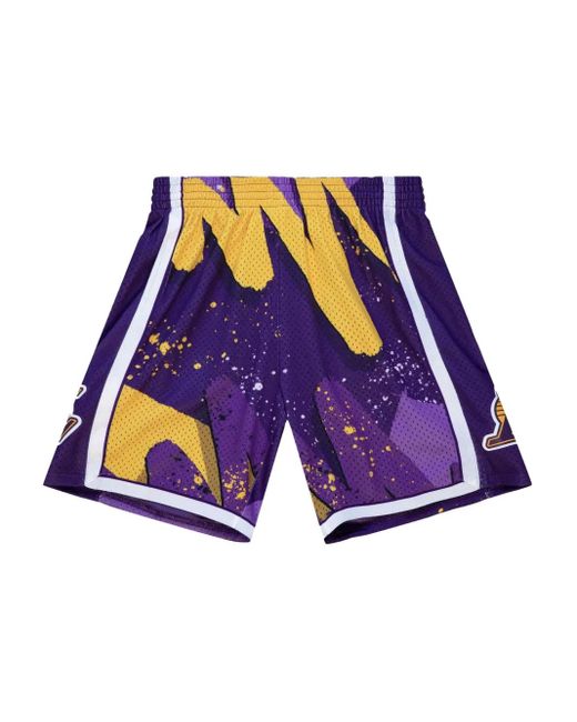 メンズ Mitchell & Ness "nba La Lakers 2009" Hyper Hoops スウィングマンショーツ Blue