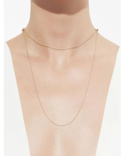 Shihara Metallic 18Kt Cube 01 Necklace