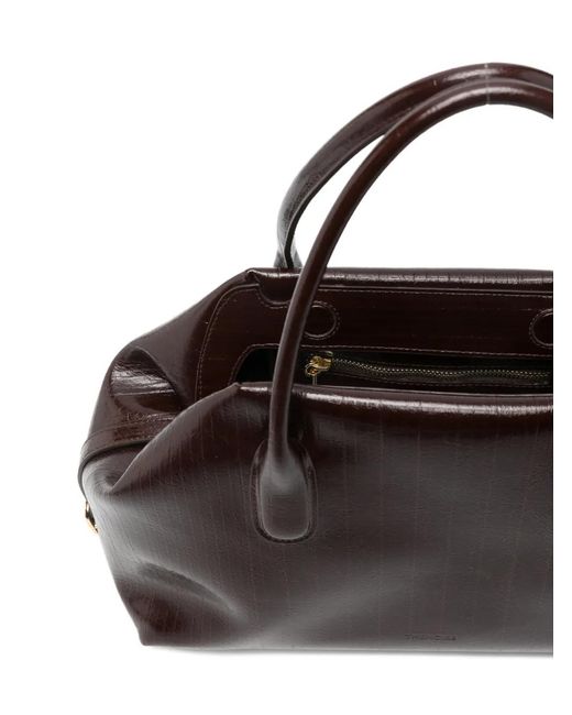 THEMOIRÈ Black Medium Tallia Trank Tote Bag