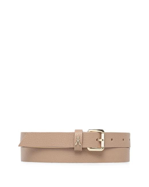 Patrizia Pepe Multicolor Grained Leather Belt