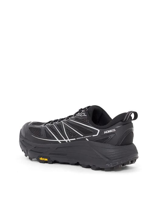 Hoka One One Black Stealth/Tech Mafate Speed 2 Running Shoes for men