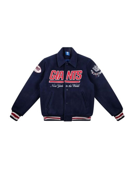 Kith Blue Giants Varsity Jacket for men