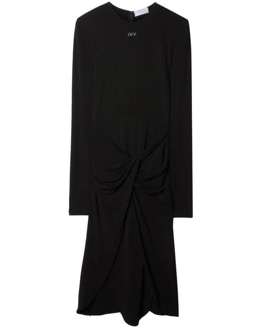 Off-White c/o Virgil Abloh Black Off- Dresses