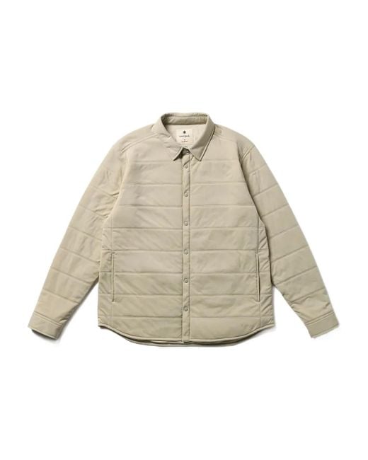 Snow Peak Natural Flexible Insulated Button-Fastening Jacket