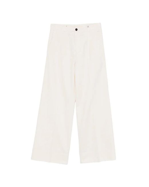 My Myths White Wide-Leg Trousers