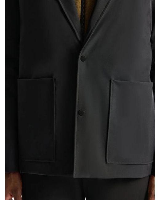 Chaqueta Con Bolsillos De Parche Fusalp de hombre de color Black