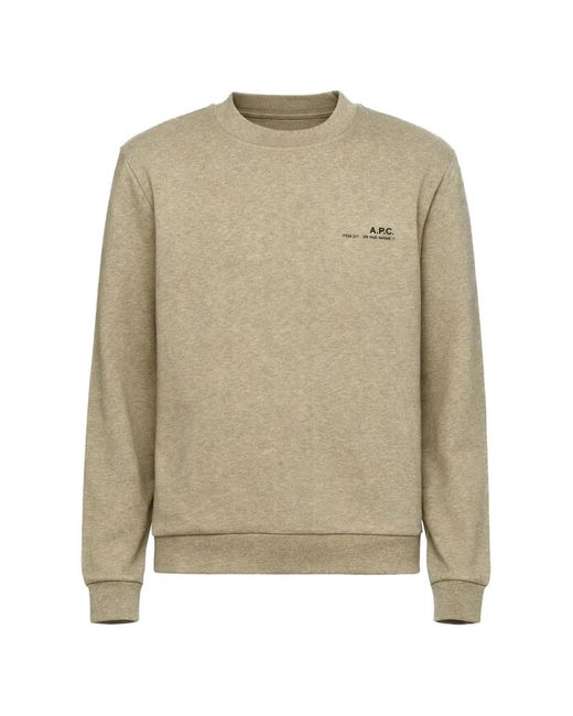 A.P.C. Natural Crew-Neck Sweatshirt