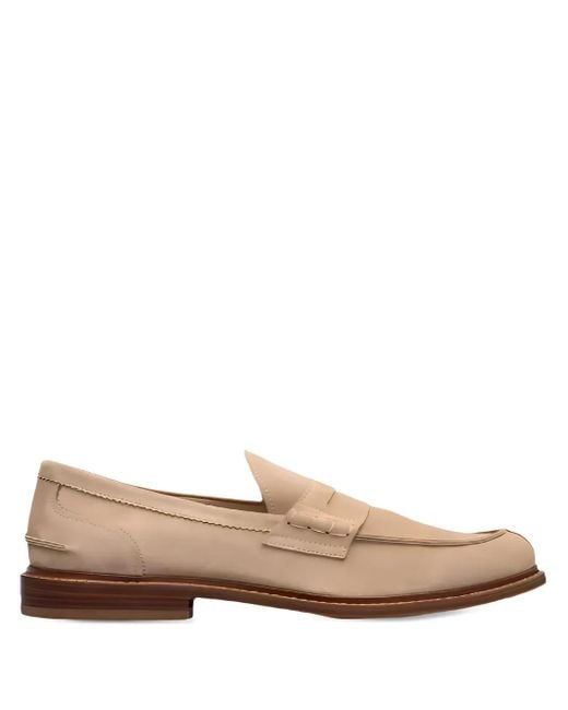 Mocassins En Daim Brunello Cucinelli pour homme en coloris Brown