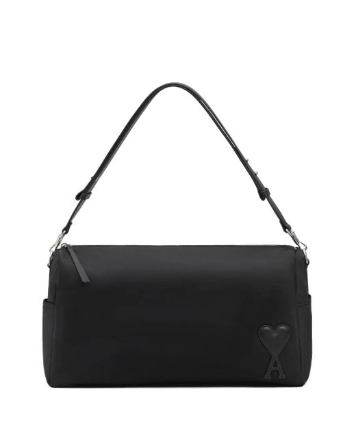 AMI Black Marcel Large Bag