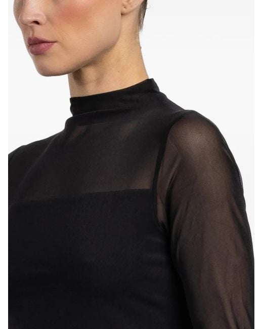 Rag & Bone Black Long-Sleeve T-Shirt