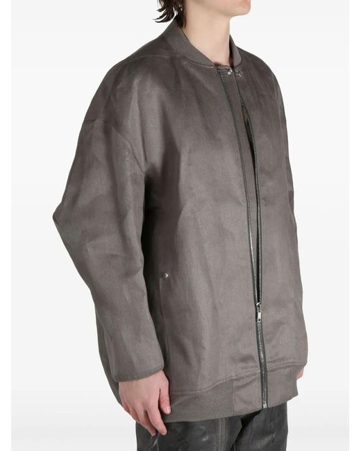 Rick Owens Wollen Jack in het Gray voor heren