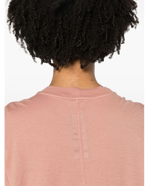 Rick Owens T-shirt Met Print in het Pink