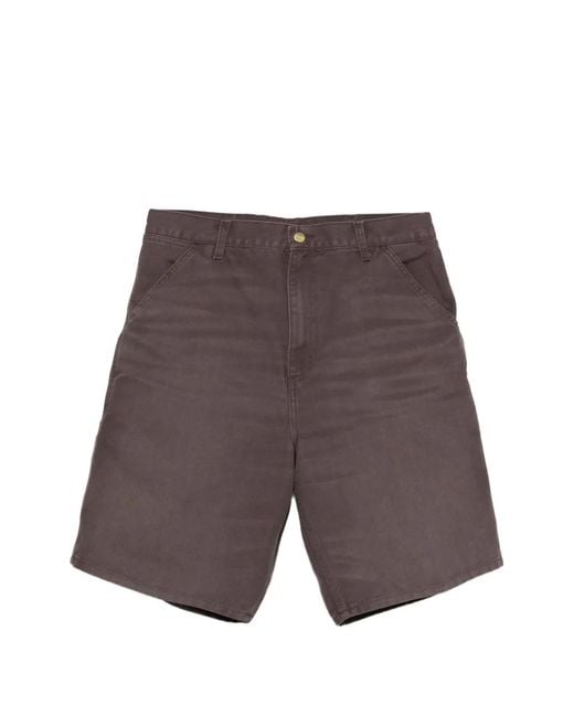 Carhartt Purple Single Knee Shorts for men