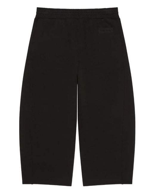 Givenchy Blue Elastic-Waist Trousers for men
