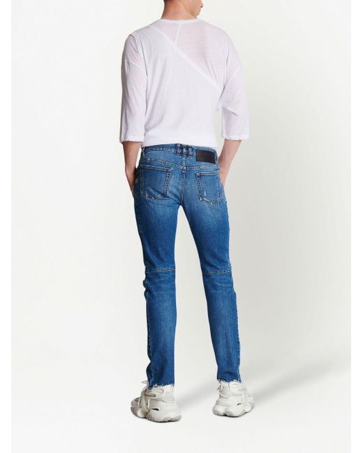 Balmain Jeans im Distressed-Look in Blau für Herren | Lyst AT