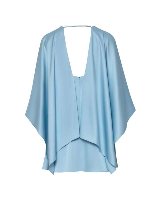 Baobab Blue Pietro Mini V-Neck Dress