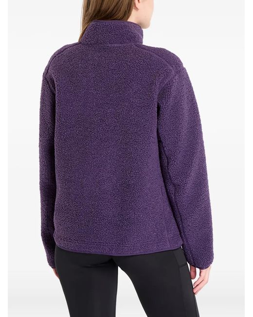 Adidas Purple Terrex Xploric Fleece Sweatshirt