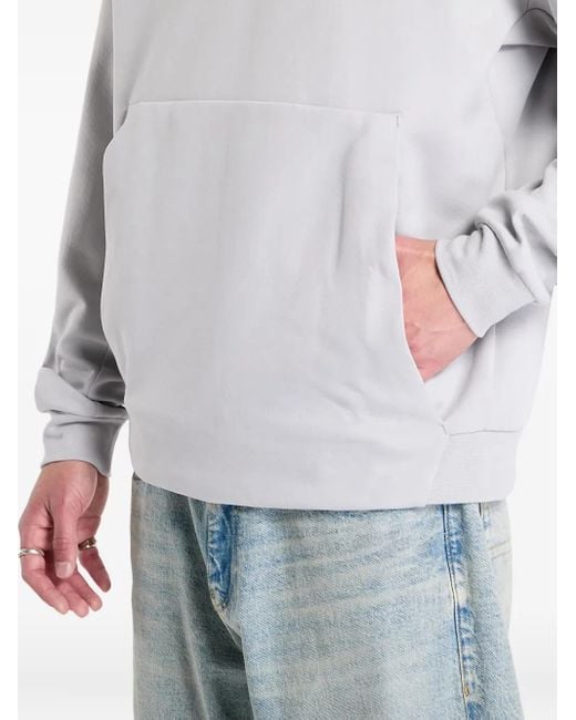 Adidas White X Mercedes Amg Petronas Formula One Team Half-Zip Sweatshirt for men