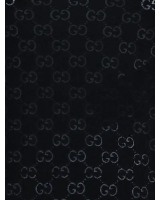 Gucci Black Gg Devoré Top