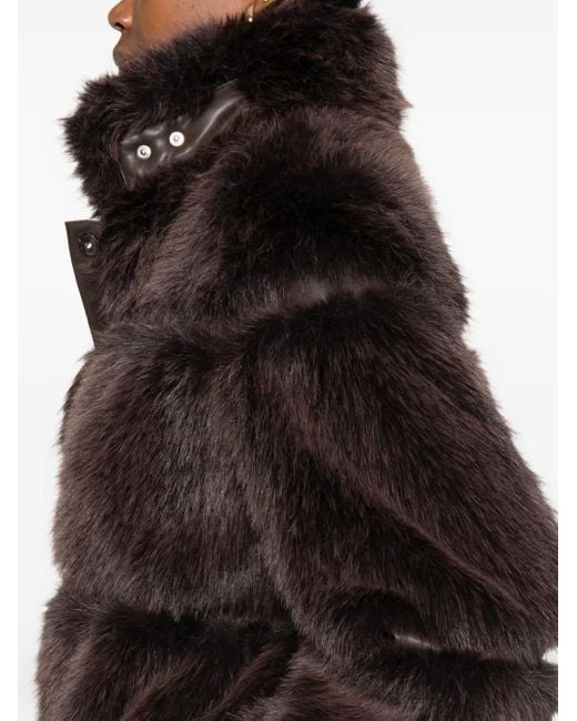 Patrizia Pepe エコファー ジャケット Black
