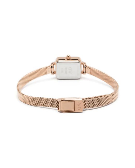 Daniel Wellington White Quadro Mini 19Mm