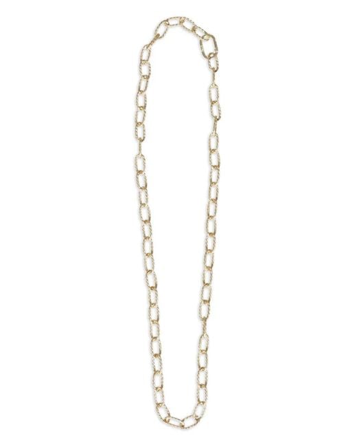ALEVI White Chain Link Necklace