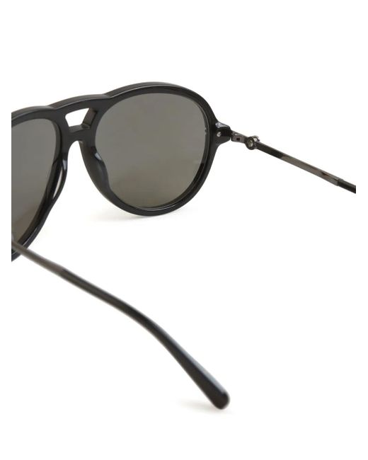 メンズ Moncler パイロット サングラス Gray